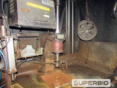 MÁQUINA DETECTORA DE TRINCA SERVEND VA2/20K, ANO 2008, SÉRIE.: 487, CAP.: 7 SEG/CICLO (Ref.: 874-12245)