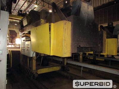 CARRO DE CARREGAMENTO PARA FORNOS DE FUNDIÇÃO KUTTNER, ANO 2008, CAP. 03 TON (Ref.: 11342)