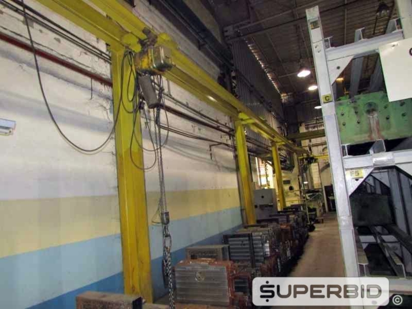 TALHAS ELÉTRICA DEMAG E CMC, CAP. 500 E 2000 KG (35 PÇ) (Ref.: Talhas Elétricas)