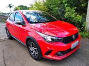 Fiat Argo Hgt 1.8, 2018/2019, Vermelho modena, 13.899 KM, Flex, Câmbio Automático, Roda de liga leve, Kit Tech + Kit Stile (Bancos em Couro), Câmera de ré, IPVA 2021 pago, Laudo cautelar aprovado.