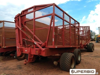 REBOQUE TRANSBORDO DE CANA PICADA TRACAN VTX 10.000, ANO: 2010, SÉRIE: VTX10380 (Ref.: 662)