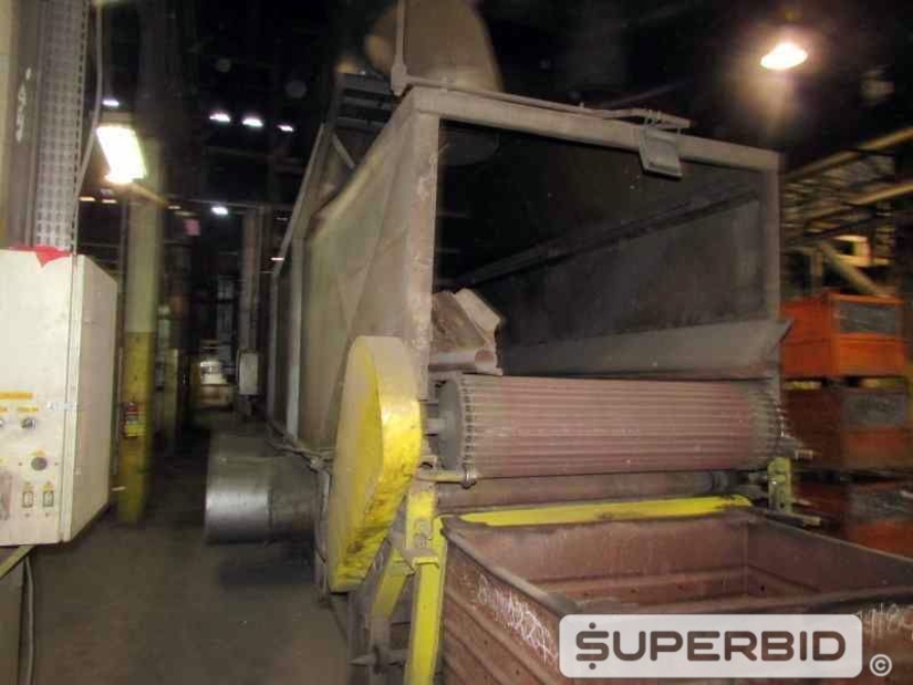 FORNO TRATAMENTO TÉRMICO ELINO VIGA GALOPANTE, CAP. 1200 KG/H (Ref.: 12211)