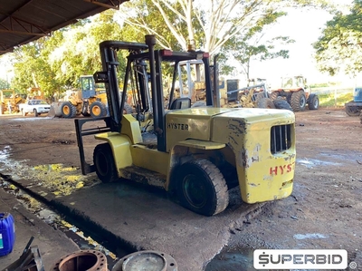 EMPILHADEIRA HYSTER , CAP: 7.000 KG , SÉRIE: IDENTIFICAÇÃO:195A (Ref: 12)