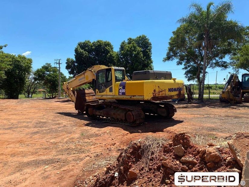 ESCAVADEIRA HIDRÁULICA KOMATSU PC 400 LC-8, ANO: 2011, SÉRIE: KMTPC192J54A88437 (Ref: 11)