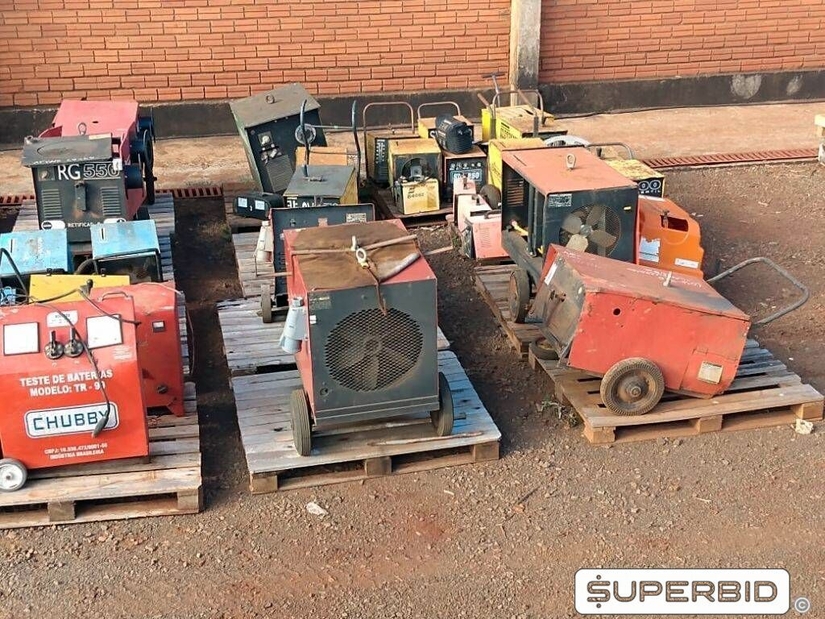 SUCATAS DE MÁQUINAS DE SOLDA (APROX. 2.730/KGS) (PREÇO P/KG)