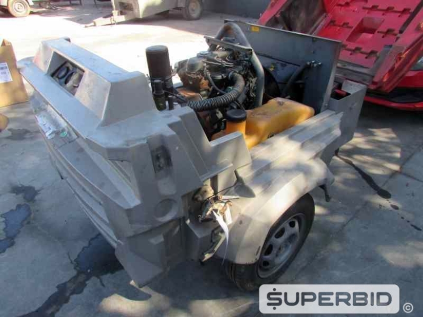 COMPRESSOR DE AR ATLAS COPCO XAS 47 HARD HAT 90-100PCM-7B, ANO: 2008. (Ref.: JBT)