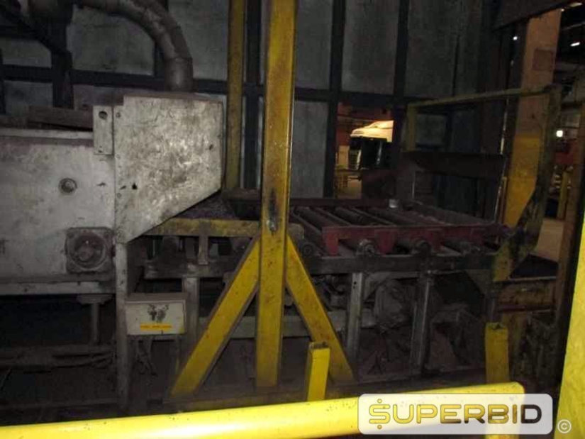 FORNO TRATAMENTO TÉRMICO NASSHEUER CONTINUO, ANO 1985, SÉRIE.: 641170, CAP. 1200 KG/H (Ref.: 12212)