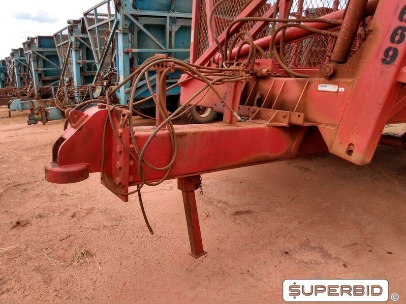 REBOQUE TRANSBORDO DE CANA PICADA TRACAN VTX 10.000, ANO: 2010, SÉRIE: VTX10383 (Ref.: 669)