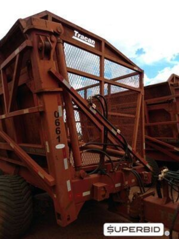 REBOQUE TRANSBORDO DE CANA PICADA TRACAN VTX 10.000, ANO: 2010, SÉRIE: VTX10379 (Ref.: 661)