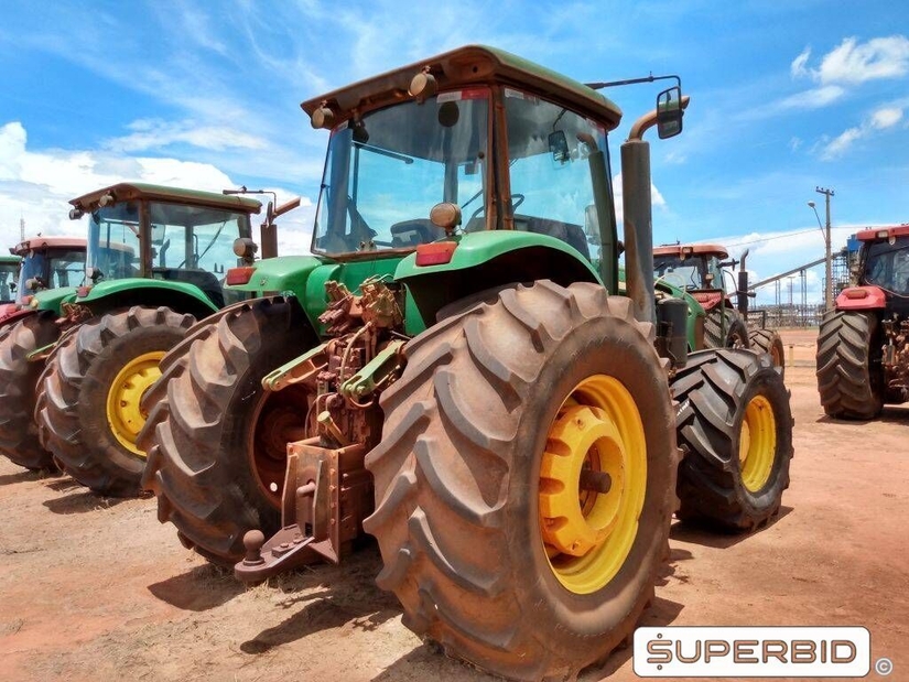 TRATOR DE PNEUS JOHN DEERE 7195J 4X4, ANO: 2013, SÉRIE: 1BM7195JPDH000632 (Ref: 1244)
