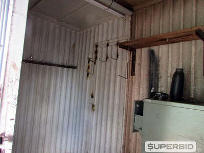 ESCRITÓRIO EM AÇO COM VESTIÁRIO, MEDIDAS (6,20X2,80X2,60 METROS) COM ÁREA COBERTA EXTERNA. (Ref.: WMEE_UM02)