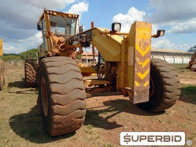 MOTONIVELADORA CATERPILLAR 16H, ANO: 2007, CAP: 1,5M³, SÉRIE: CAT0016H00456 (Ref: PT 1002)