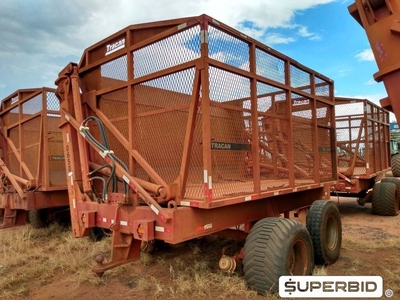REBOQUE TRANSBORDO DE CANA PICADA TRACAN VTX 10.000, ANO: 2010, SÉRIE: VTX09311 (Ref.: 650)