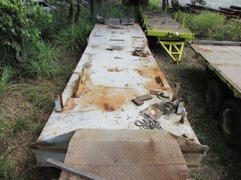 SEMIRREBOQUE PRANCHA COM DOLLY BISELLI , 1973, Placa FINAL 4, (Ref.: WMCX_UM02)