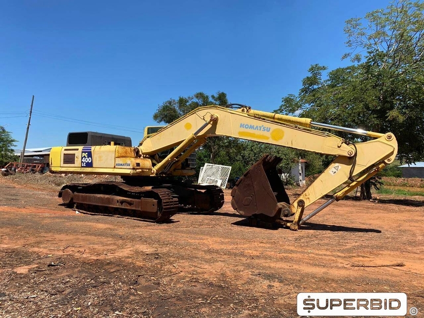 ESCAVADEIRA HIDRÁULICA KOMATSU PC 400 LC-8, ANO: 2011, SÉRIE: KMTPC192J54A88437 (Ref: 11)