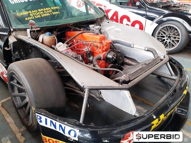 CARRO DE CORRIDA TUBULAR DA STOCK CAR BRASIL