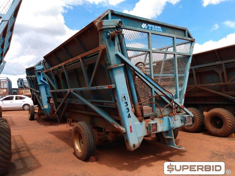 REBOQUE TRANSBORDO DE CANA PICADA TRACAN VTX 10.000, ANO: 2013, SÉRIE: VTX131251 (Ref.: 1334)