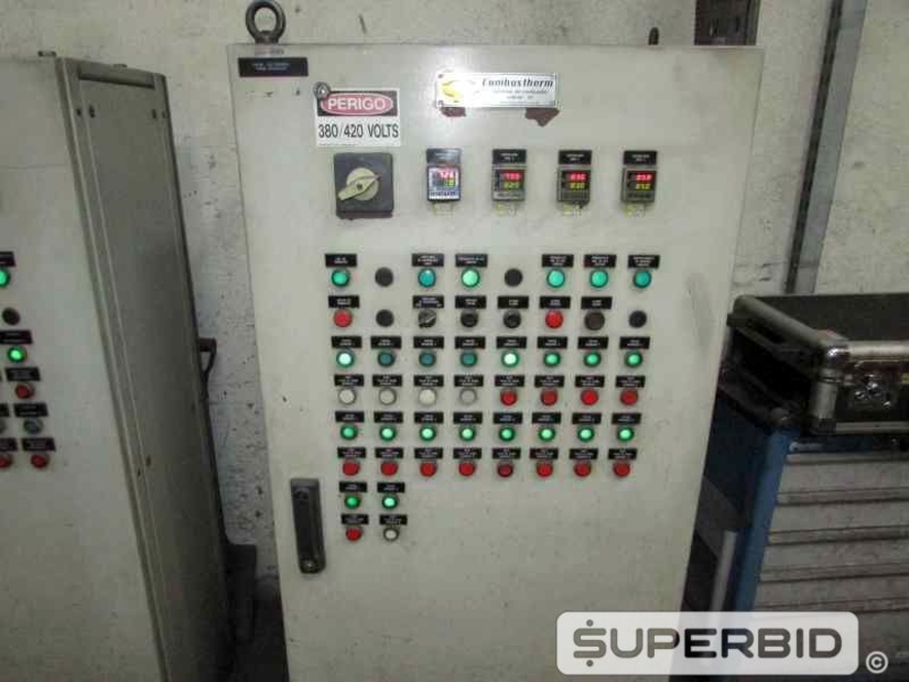 FORNO TRATAMENTO TÉRMICO NASSHEUER CONTINUO, ANO 1985, SÉRIE.: 641170, CAP. 1200 KG/H (Ref.: 12212)