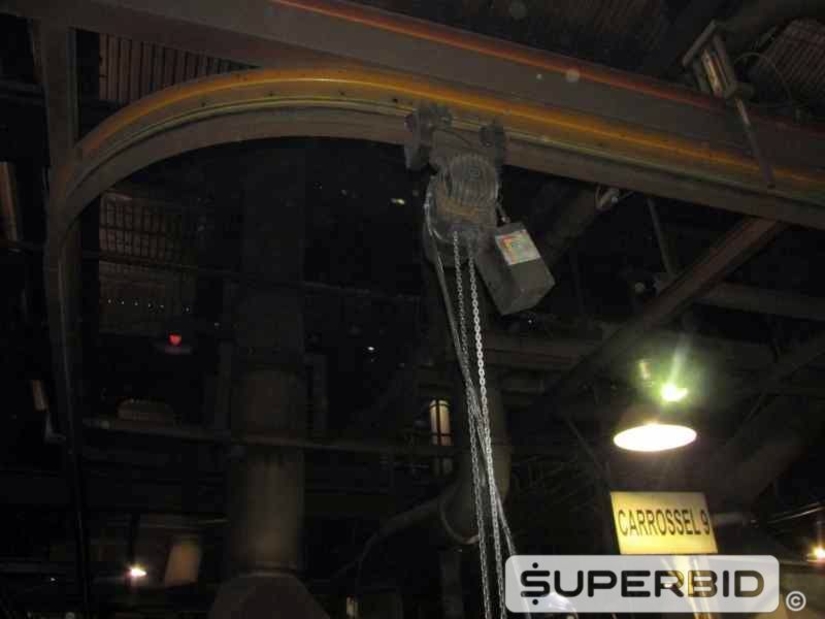 TALHAS ELÉTRICA DEMAG E CMC, CAP. 500 E 2000 KG (35 PÇ) (Ref.: Talhas Elétricas)