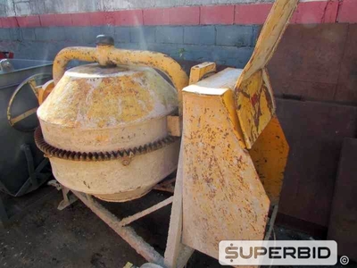 SUCATA DE 05 BETONEIRAS ELÉTRICA CSM 400 LITROS. (Ref.: JAF)