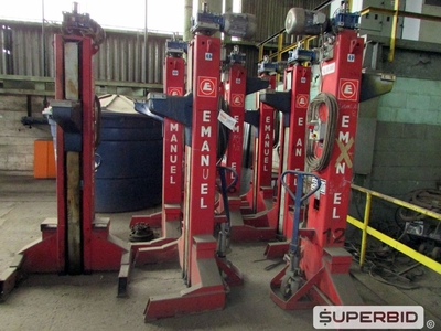 12 ELEVADORES DE VAGÕES EMANUEL SRL, CAP.: 10 TON., ANO: 2012. (Ref.: WMDR_UM02)