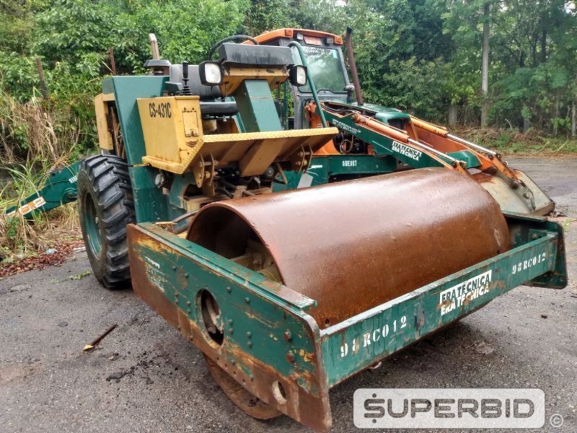 ROLO COMPACTADOR  CATERPILLAR CS-431C, ANO: 1998, SÉRIE: 9XL00214 (Ref: RBJ)