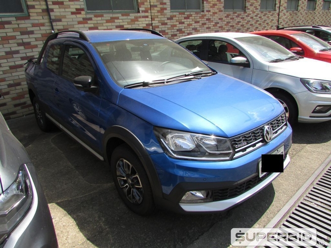 VOLKSWAGEN SAVEIRO CD CROSS MA 1.6, 2018/2019, PL FINAL: 9 (SP), (Ref.: PAI). Loc.: São Bernardo do Campo/SP.