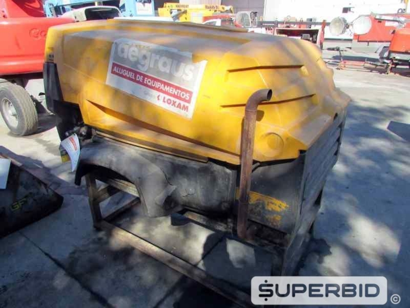 COMPRESSOR DE AR ATLAS COPCO XAS 47 HARD HAT 90-100PCM-7B, ANO: 2008. (Ref.: JBQ)