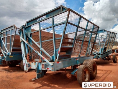 REBOQUE TRANSBORDO DE CANA PICADA TRACAN VTX 10.000, ANO: 2013, SÉRIE: VTX131251 (Ref.: 1334)